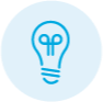 Icon representing innovation